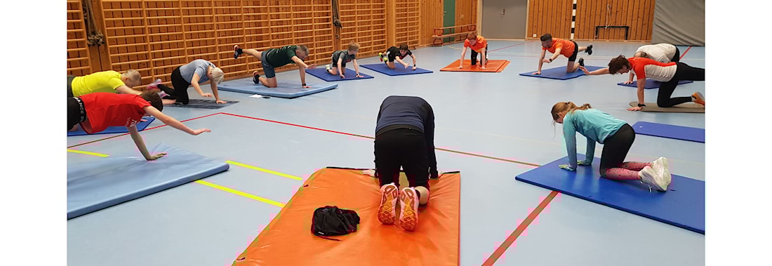 Vintertrening - Høyeggen skole